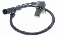 VEMO V10721332 - Equipamiento de vehículo: para vehículos sin sistema Start&Stop<br>Número de PR: 7L3<br>Longitud de cable [mm]: 340<br>Longitud [mm]: 335<br>Número de conexiones: 3<br>Artículo complementario / información complementaria 2: para cigüeñal<br>Resistencia [Ohm]: 900<br>Longitud de cable [mm]: 265<br>Tipo de sensor: sensor pasivo<br>Tipo de sensor: inductivo<br>Número de enchufes de contacto: 3<br>Tensión nominal [V]: 12<br>Profundidad de montaje [mm]: 24<br>Artículo complementario / información complementaria 2: sin manguito protector<br>Forma del enchufe: en forma de d<br>Peso [kg]: 0,059<br>