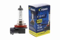 VEMO V99840079 - Tipo de lámpara: H16<br>Tensión [V]: 12<br>Potencia nominal [W]: 19<br>Modelo de zócalo, bombilla incandescente: PGJ19-3<br>Homologación: (E1) 2YV<br>Tipo de envase: Embalaje Blister<br>