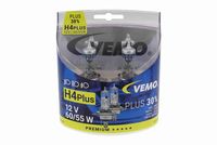 VEMO V99840007PLUS - Tipo de lámpara: H4<br>Tensión [V]: 12<br>Potencia nominal [W]: 60/55<br>Tipo de luces: Halógena<br>Modelo de zócalo, bombilla incandescente: P43t<br>