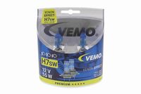 VEMO V99840002SW - Tipo de luces: Faro doble<br>Tipo de lámpara: H7<br>Modelo de zócalo, bombilla incandescente: PX26d<br>Tensión [V]: 12<br>Potencia nominal [W]: 55<br>Tipo de luces: Halógena<br>