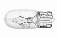 VEMO V99840001 - Tipo de luces: Halógena<br>Tipo de lámpara: W5W<br>Tensión [V]: 12<br>Potencia nominal [W]: 5<br>Modelo de zócalo, bombilla incandescente: W2.1x9.5d<br>