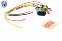 VEMO V99830010 - Lado de montaje: Compartimento del motor<br>Longitud de cable [mm]: 250<br>Tipo de montaje: Conexión de enchufe<br>Artículo complementario/Información complementaria: con conector de contracción<br>Artículo complementario / información complementaria 2: con conector<br>Cantidad líneas: 2<br>Peso [kg]: 0,017<br>