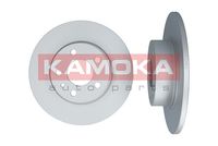 KAMOKA 103134 - Lado de montaje: Eje trasero<br>Diámetro exterior [mm]: 251<br>Altura [mm]: 50,5<br>Tipo de disco de frenos: macizo<br>Espesor de disco de frenos [mm]: 10<br>Espesor mínimo [mm]: 9<br>Número de orificios: 5<br>Diámetro de centrado [mm]: 59<br>Superficie: barnizado<br>