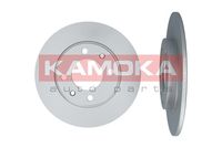 KAMOKA 103488 - N.º de chasis (VIN) desde: 08778<br>N.º de chasis (VIN) hasta: 09078<br>Lado de montaje: Eje delantero<br>Tipo de disco de frenos: ventilado<br>Superficie: revestido<br>Número de orificios: 4<br>corona de agujeros - Ø [mm]: 108<br>Altura [mm]: 27<br>Diámetro exterior [mm]: 266<br>Diámetro de centrado [mm]: 66<br>Espesor de disco de frenos [mm]: 21<br>