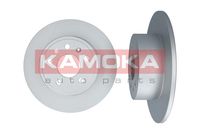 KAMOKA 1031622 - Lado de montaje: Eje delantero<br>Tipo de disco de frenos: ventilado<br>Superficie: revestido<br>Número de orificios: 5<br>corona de agujeros - Ø [mm]: 110<br>Altura [mm]: 42<br>Diámetro exterior [mm]: 288<br>Diámetro de centrado [mm]: 70<br>Espesor de disco de frenos [mm]: 25<br>