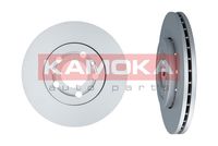 KAMOKA 1031854 - Número de PR: 1KE<br>año construcción hasta: 12/2004<br>Lado de montaje: Eje trasero<br>Tipo de disco de frenos: macizo<br>Superficie: revestido<br>Número de orificios: 5<br>corona de agujeros - Ø [mm]: 100<br>Altura [mm]: 33<br>Diámetro exterior [mm]: 239<br>Diámetro de centrado [mm]: 65<br>Espesor de disco de frenos [mm]: 9<br>