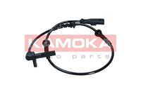 KAMOKA 1060124 - Lado de montaje: Eje delantero, izquierda<br>Lado de montaje: Eje delantero, derecha<br>Longitud de cable [mm]: 621<br>Tipo de sensor: Sensor activo<br>