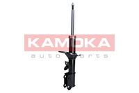 KAMOKA 2000127 - Lado de montaje: Eje trasero<br>Tipo de amortiguador: Presión de gas<br>Tipo de sujeción de amortiguador: Espiga arriba<br>Tipo de sujeción de amortiguador: Anillo inferior<br>Sistema de amortiguadores: Bitubular<br>Tipo de amortiguador: Amortiguador telescópico<br>