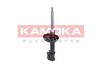 KAMOKA 2000297 - Lado de montaje: Eje trasero<br>Sistema de amortiguadores: Bitubular<br>Tipo de amortiguador: Presión de gas<br>Tipo de sujeción de amortiguador: Anillo superior<br>Tipo de sujeción de amortiguador: Anillo inferior<br>Tipo de amortiguador: Amortiguador telescópico<br>