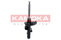 KAMOKA 2000315 - Lado de montaje: Eje delantero, derecha<br>Sistema de amortiguadores: Bitubular<br>Tipo de amortiguador: Presión de gas<br>Tipo de amortiguador: Columna de amortiguador<br>Nº art. de accesorio recomendado: SMJ0138<br>Tipo de sujeción de amortiguador: Espiga arriba<br>Referencia artículo par: MJ01040<br>