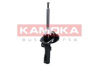 KAMOKA 2000364 - Lado de montaje: Eje trasero<br>Sistema de amortiguadores: Bitubular<br>Tipo de amortiguador: Presión de gas<br>Tipo de amortiguador: Columna de amortiguador<br>Nº art. de accesorio recomendado: SMJ0197<br>Tipo de sujeción de amortiguador: Espiga arriba<br>