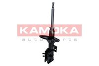 KAMOKA 2000371 - año construcción hasta: 02/1999<br>Suspensión: para vehículos sin dispositivo auxiliar para caminos malos<br>Lado de montaje: Eje delantero, derecha<br>Tipo de amortiguador: Presión de gas<br>Tipo de sujeción de amortiguador: Espiga arriba<br>Sistema de amortiguadores: Bitubular<br>Tipo de amortiguador: Columna de amortiguador<br>