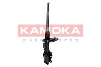 KAMOKA 2000477 - Lado de montaje: Eje trasero<br>Tipo de amortiguador: Presión de gas<br>Tipo de sujeción de amortiguador: Anillo superior<br>Tipo de sujeción de amortiguador: Anillo inferior<br>Longitud 1 [mm]: 46<br>Tipo de amortiguador: Amortiguador telescópico<br>