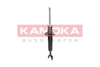 KAMOKA 2000712 - Lado de montaje: Eje delantero<br>Tipo de amortiguador: Presión de gas<br>Sistema de amortiguadores: Bitubular<br>Tipo de sujeción de amortiguador: Espiga arriba<br>Nº art. de accesorio recomendado: SMJ0156<br>Tipo de amortiguador: Amortiguador telescópico<br>