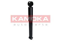 KAMOKA 2000763 - Suspensión: para vehículos con chasis deportivo<br>año construcción hasta: 03/2004<br>Lado de montaje: Eje delantero, izquierda<br>Tipo de amortiguador: Presión de gas<br>Tipo de sujeción de amortiguador: Espiga arriba<br>Sistema de amortiguadores: Bitubular<br>Tipo de amortiguador: Columna de amortiguador<br>