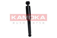 KAMOKA 2000791 - Lado de montaje: Eje trasero<br>Tipo de amortiguador: Presión de gas<br>Tipo de sujeción de amortiguador: Anillo inferior<br>Tipo de sujeción de amortiguador: Anillo superior<br>Sistema de amortiguadores: Bitubular<br>Tipo de amortiguador: Columna de amortiguador<br>