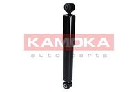 KAMOKA 2000859 - Lado de montaje: Eje trasero<br>Tipo de sujeción de amortiguador: Anillo superior<br>Tipo de sujeción de amortiguador: Anillo inferior<br>Tipo de amortiguador: Presión de aceite<br>Tipo de amortiguador: Amortiguador telescópico<br>