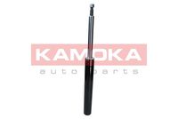 KAMOKA 2000957 - Lado de montaje: Eje trasero<br>Tipo de amortiguador: Presión de gas<br>Tipo de sujeción de amortiguador: Espiga arriba<br>Tipo de sujeción de amortiguador: Anillo inferior<br>Sistema de amortiguadores: Bitubular<br>Tipo de amortiguador: Amortiguador con asiento de muelle<br>