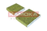 KAMOKA 6080040 - Longitud [mm]: 202<br>Ancho [mm]: 156,8<br>Altura [mm]: 33<br>Tipo de filtro: Filtro de carbón activado<br>Longitud 1 [mm]: 154<br>Ancho 1 [mm]: 156,8<br>Altura 1 [mm]: 33<br>