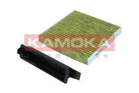 KAMOKA 6080126 - Longitud [mm]: 224,5<br>Ancho [mm]: 190<br>Altura [mm]: 41,5<br>Tipo de filtro: Filtro de carbón activado<br>