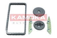 KAMOKA 7001615 - Código de motor: F1CE0481D (F30DT)<br>nº de motor hasta: 1442629<br>Número de eslabones: 84<br>Modelo cadena: cadena cerrada<br>Modelo cadena: Dúplex<br>Modelo cadena: Cadena de rodillos<br>Lado de montaje: debajo<br>Número piezas [piezas]: 7<br>Unidades accionadas: Bomba de aceite<br>Número cadenas: 1<br>