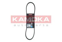 KAMOKA 7014021 - año construcción hasta: 07/1995<br>Unidades accionadas: Alternador<br>Equipamiento de vehículo: para vehículos sin dirección asistida<br>Material de las bielas: Poliéster<br>Material de las correas: EPDM (Ethylen-Propylen-Dien-Caucho)<br>Color: negro<br>Número de nervaduras: 4<br>Ancho [mm]: 14<br>Longitud [mm]: 913<br>