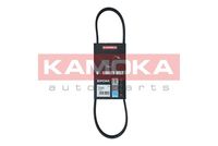 KAMOKA 7015007 - Unidades accionadas: Alternador<br>Equipamiento de vehículo: para vehículos sin aire acondicionado<br>Material de las bielas: Poliéster<br>Material de las correas: Caucho<br>Color: negro<br>Número de nervaduras: 5<br>Ancho [mm]: 17<br>Longitud [mm]: 725<br>