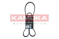 KAMOKA 7016105 - año construcción hasta: 06/1996<br>Unidades accionadas: Alternador<br>Material de las bielas: Poliéster<br>Material de las correas: EPDM (Ethylen-Propylen-Dien-Caucho)<br>Color: negro<br>Número de nervaduras: 6<br>Ancho [mm]: 21<br>Longitud [mm]: 1413<br>