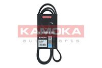 KAMOKA 7016122 - año construcción hasta: 02/1998<br>Unidades accionadas: Compresor de climatización<br>Material: EPDM (Ethylen-Propylen-Dien-Caucho)<br>Longitud [mm]: 906<br>Número de nervaduras: 5<br>