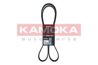 KAMOKA 7016148 - año construcción desde: 08/1995<br>Unidades accionadas: Alternador<br>Equipamiento de vehículo: para vehículos con climatizador<br>Clase de caja de cambios: Caja de cambios manual<br>Material de las bielas: Aramida<br>Material de las correas: EPDM (Ethylen-Propylen-Dien-Caucho)<br>Color: negro<br>Número de nervaduras: 6<br>Ancho [mm]: 21<br>Longitud [mm]: 2110<br>