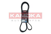 KAMOKA 7016220 - año construcción desde: 05/2005<br>Unidades accionadas: Alternador<br>Equipamiento de vehículo: para vehículos con climatizador<br>Material de las bielas: Poliéster<br>Material de las correas: Caucho<br>Color: negro<br>Número de nervaduras: 6<br>Ancho [mm]: 21<br>Longitud [mm]: 2260<br>