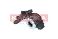 KAMOKA 8800293 - Lado de montaje: posterior<br>Lado de montaje: Eje delantero, izquierda<br>Diámetro interior [mm]: 22,9<br>Diámetro exterior [mm]: 22,9<br>Tipo de dirección: Brazo oscilante transversal<br>Tipo de cojinetes: Rodamiento de caucho-metal<br>