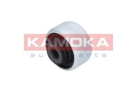 KAMOKA 8800422 - Lado de montaje: Eje delantero<br>Peso [kg]: 0,42<br>Diámetro interior [mm]: 14,2<br>Diámetro exterior [mm]: 56,5<br>Tipo de dirección: para brazo oscilante transversal<br>Tipo de cojinetes: Rodamiento de caucho-metal<br>