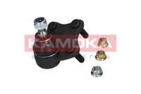 KAMOKA 9040143 - Lado de montaje: Eje delantero, izquierda<br>Lado de montaje: debajo<br>Artículo complementario / información complementaria 2: con tornillos<br>Medida cónica [mm]: 15<br>Referencia artículo par: 9040143<br>