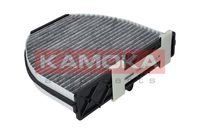 KAMOKA F508001 - Tipo de filtro: Filtro aire fresco<br>Tipo de filtro: Filtro de carbón activado<br>Tipo de filtro: Filtro partículas finas (PM 2.5)<br>Tipo de filtro: con efecto bactericida<br>Tipo de filtro: con efecto antialérgico<br>Tipo de filtro: con efecto fungicida<br>Tipo de filtro: con efecto absorbedor de olores<br>Longitud [mm]: 260<br>Ancho [mm]: 283<br>Altura [mm]: 44<br>