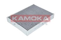 KAMOKA F508701 - Tipo de filtro: Filtro aire fresco<br>Tipo de filtro: Filtro de carbón activado<br>Tipo de filtro: Filtro partículas finas (PM 2.5)<br>Tipo de filtro: con efecto bactericida<br>Tipo de filtro: con efecto antialérgico<br>Tipo de filtro: con efecto fungicida<br>Tipo de filtro: con efecto absorbedor de olores<br>Longitud [mm]: 278<br>Ancho [mm]: 219<br>Altura [mm]: 41<br>