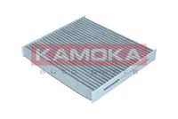 KAMOKA F516001 - Tipo de filtro: Filtro aire fresco<br>Tipo de filtro: Filtro de carbón activado<br>Longitud [mm]: 242<br>Ancho [mm]: 204<br>Altura [mm]: 20<br>