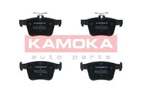 KAMOKA JQ101187 - Lado de montaje: Eje delantero<br>Contacto avisador de desgaste: con contacto avisador de desgaste<br>Sistema de frenos: TRW<br>Ancho [mm]: 160<br>Altura [mm]: 65<br>Espesor [mm]: 19<br>Número de indicadores de desgaste [por eje]: 1<br>Longitud contacto de aviso [mm]: 171<br>