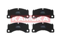 KAMOKA JQ101396 - Sistema de frenos: BREMBO<br>Lado de montaje: Eje trasero<br>Altura [mm]: 76<br>Longitud [mm]: 187,4<br>Espesor [mm]: 17,2<br>Número de WVA: 24721<br>