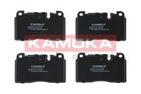 KAMOKA JQ101401 - Lado de montaje: Eje delantero<br>Contacto avisador de desgaste: excl. contacto de avisador de desgaste<br>Sistema de frenos: Brembo<br>Ancho [mm]: 189<br>Altura 1 [mm]: 93<br>Altura 2 [mm]: 101<br>Espesor [mm]: 17<br>