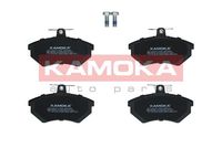 KAMOKA JQ1011550 - año construcción desde: 08/1995<br>Frenos: para vehículos con freno de disco en eje trasero<br>Lado de montaje: Eje trasero<br>Espesor [mm]: 17<br>Longitud [mm]: 87<br>Ancho [mm]: 53<br>Sistema de frenos: TRW Lucas<br>Número de WVA: 20961<br>