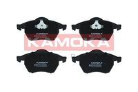 KAMOKA JQ1012110 - Lado de montaje: Eje delantero<br>Contacto avisador de desgaste: con contacto avisador de desgaste<br>Sistema de frenos: ATE<br>Ancho [mm]: 156<br>Altura [mm]: 74<br>Espesor [mm]: 19<br>Número de indicadores de desgaste [por eje]: 2<br>Longitud contacto de aviso [mm]: 202<br>