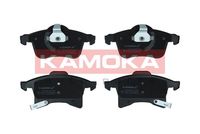 KAMOKA JQ1013280 - Lado de montaje: Eje trasero<br>Contacto avisador de desgaste: con avisador acústico de desgaste<br>Sistema de frenos: Lucas - TRW<br>Ancho [mm]: 96<br>Altura [mm]: 43<br>Espesor [mm]: 15<br>