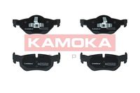 KAMOKA JQ1013614 - Lado de montaje: Eje delantero<br>Contacto avisador de desgaste: excl. contacto de avisador de desgaste<br>Sistema de frenos: ATE<br>Ancho [mm]: 155<br>Altura [mm]: 68<br>Espesor [mm]: 20<br>para OE N°: 2288858<br>