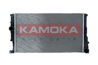 KAMOKA 7700003 - Diámetro de salida 1 [mm]: 38,5<br>Calidad: Premium<br>Diámetro de entrada 1 [mm]: 38,5<br>Tipo radiador: Aletas refrigeración soldadas<br>Técnica conexión: Conexi�n r�pida<br>Restricción de fabricante: VALEO<br>Profundidad de red [mm]: 32<br>Longitud de red [mm]: 600<br>Ancho de red [mm]: 346<br>Material: Aluminio<br>Material: Plástico<br>