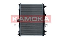 KAMOKA 7700018 - Diámetro de salida 1 [mm]: 34<br>Calidad: ALTERNATIVO<br>Diámetro de entrada 1 [mm]: 34<br>Tipo radiador: Aletas refrigeración unidas mecánicamente<br>Restricción de fabricante: VALEO<br>Profundidad de red [mm]: 23<br>Longitud de red [mm]: 380<br>Ancho de red [mm]: 563<br>Material: Aluminio<br>Material: Plástico<br>