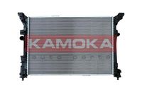 KAMOKA 7700032 - Diámetro de salida 1 [mm]: 33<br>Calidad: Premium<br>Diámetro de entrada 1 [mm]: 33<br>Tipo radiador: Aletas refrigeración soldadas<br>Restricción de fabricante: BEHR<br>Profundidad de red [mm]: 18<br>Longitud de red [mm]: 640<br>Ancho de red [mm]: 421<br>Material: Aluminio<br>Material: Plástico<br>