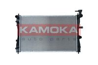 KAMOKA 7700036 - Diámetro de salida 1 [mm]: 28<br>Calidad: ALTERNATIVO<br>Diámetro de entrada 1 [mm]: 28<br>Tipo radiador: Aletas refrigeración soldadas<br>Restricción de fabricante: CALSONIC<br>Profundidad de red [mm]: 16<br>Longitud de red [mm]: 639<br>Ancho de red [mm]: 398<br>Material: Aluminio<br>Material: Plástico<br>