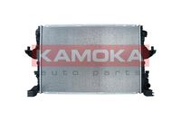 KAMOKA 7700043 - Longitud de red [mm]: 714<br>Ancho de red [mm]: 258<br>Profundidad de red [mm]: 52<br>Material aletas refrigeradoras: Aluminio<br>Material depósitos de agua (radiador): Plástico<br>Tipo radiador: Aletas refrigeración soldadas<br>