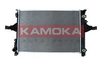 KAMOKA 7700077 - Diámetro de salida 1 [mm]: 37<br>Calidad: ALTERNATIVO<br>Diámetro de entrada 1 [mm]: 37<br>Tipo radiador: Aletas refrigeración soldadas<br>Restricción de fabricante: VALEO<br>Profundidad de red [mm]: 32<br>Longitud de red [mm]: 620<br>Ancho de red [mm]: 405<br>Material: Aluminio<br>Material: Plástico<br>